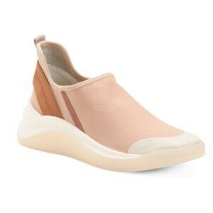 FRANCO SARTO Women's Mendora Sport Blush Slip on Sneakers Size 6.5 M